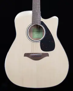 Акустическая/электро-гитара Yamaha FGX800C, натуральная