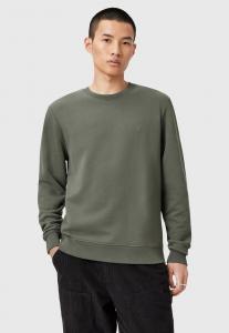 Толстовка AllSaints RAVEN CREW, Gastor Green/Light Green