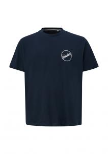 Классическая футболка s.Oliver Shirt, темно-синий