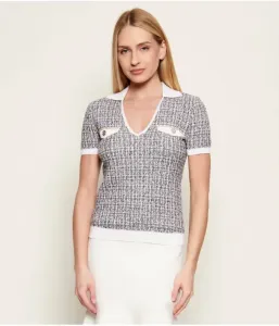 Свитер Аннабель slim fit Guess Jeans, серый