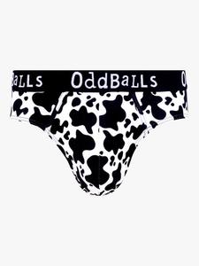 Трусы Fat Cow OddBalls, Black/White