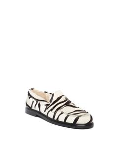 Лоферы Orio из конского волоса Maguire Shoes, Zebra