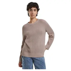 Свитер Urban Classics Rib Knit, коричневый