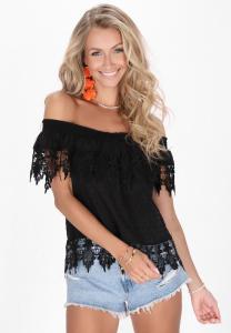 Блуза IZIA, черный