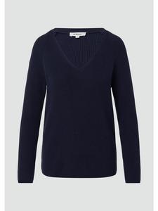 Вязаный свитер цвета 5959_navy s.Oliver