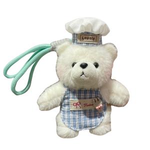 Милые плюшевые куклы медвежонок-повар, высота 15см Princess lovers