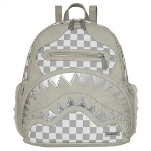 SPRAYGROUND Рюкзак Polyvinyl Chloride Unisex Silver Gray