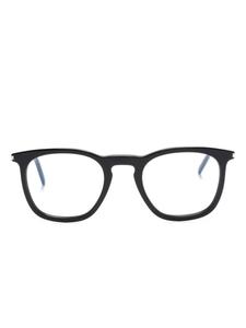 Saint Laurent Eyewear очки в квадратной оправе, черный