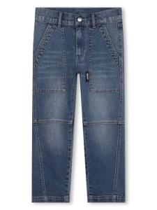 Dkny Kids джинсы с логотипом, синий