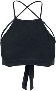 Топ Urban Classics Ladies Triangle Top, черный