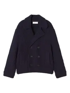 Двубортный кардиган Lanvin, синий