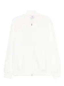 Толстовка на молнии Brunello Cucinelli, белый