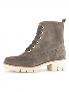 Кожаные ботильоны коричневого цвета Gabor