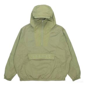 Куртка men's sport dna half zipper woven dark green jacket Air Jordan, зеленый