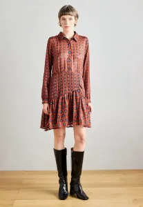 Платье-Рубашка джейди Morgan, Orange/Blue