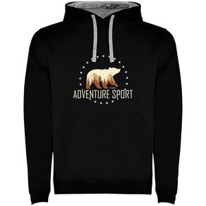 Худи Kruskis Adventure Sport Bicolor, черный