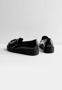 Слипоны Wide Fit Chunky Tassel Loafers New Look, черные