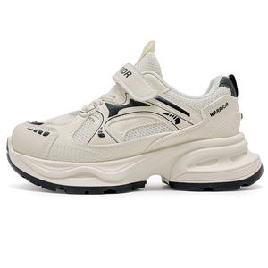 Детские кроссовки для бега WARRIOR, бежевый/черный