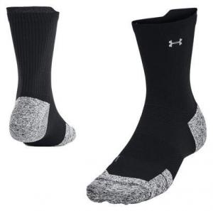 Носки Under Armour ArmourDry Run Cushion средней длины, черные, унисекс