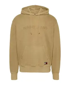 Толстовка Tjm relaxed tj label Tommy Jeans, желтый