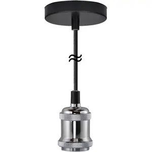 Подвесной светильник Segula Xtra Line Chicago, серебряный