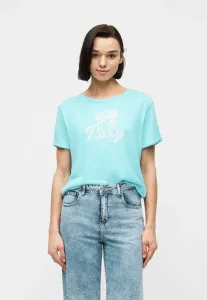 Футболка oceanwave с принтом в виде фактурной ткани. Roxy, Tanager Turquoise