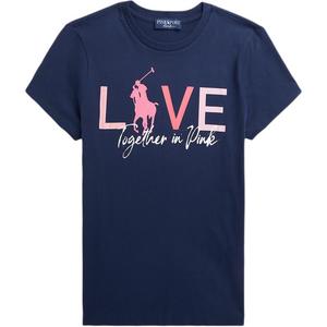 Обычная футболка женская Polo Ralph Lauren, синий