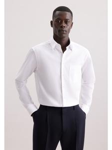 Деловая рубашка, стандартного размера, белого цвета Seidensticker