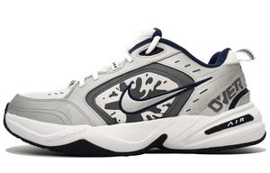 Nike Air Monarch 4 Противоскользящие и износостойкие увеличивающие рост низкие массивные кроссовки унисекс Zircon Gray, Zirconate