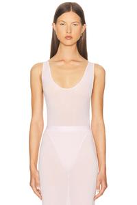 Облегающий боди с топом Wardrobe.Nyc, Blush