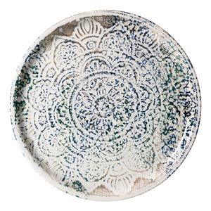 Тарелка для пиццы, керамическая, LUIGI Ritzenhoff Breker, синий/коричневый/кремовый