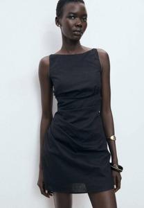 Платье Mango DRAPED , Black