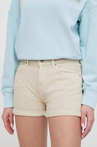 Джинсовые шорты STRAIGHT SHORT HW Pepe Jeans, бежевый