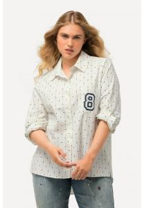 Блузка на пуговицах Ulla Popken, белый