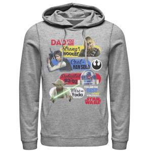 Мужская толстовка с капюшоном Best Father In The Galaxy Star Wars