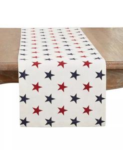 Набор салфеток Americana Stars из 4 шт., 20 x 20 дюймов Saro Lifestyle, красный