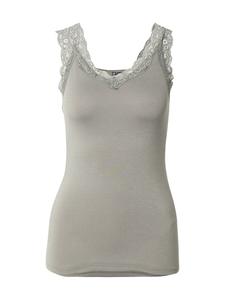 Топ PIECES PCBARBERA, серый