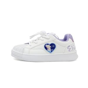 Женские кроссовки для скейтбординга Frozen Series с амортизацией, противоскользящие, износостойкие и низкие Disney, Beige White Purple