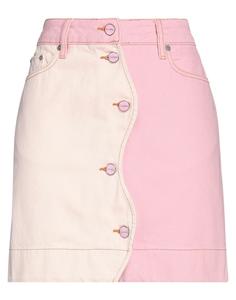 Юбка Ganni, розовый