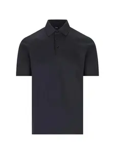 Поло с короткими рукавами Herno, синий