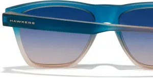 Солнцезащитные очки Hawkers One Ls для женщин и мужчин - Модные солнцезащитные очки - 100% защита от УФ-излучения UV400, Blue