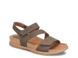 Сандалии Eurosoft Gibbs Wedge Sandal, коричневый