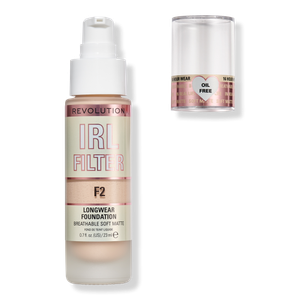 Тональный крем IRL Filter Longwear Foundation Revolution Beauty, F2 (fair skin tones with a pink undertone)