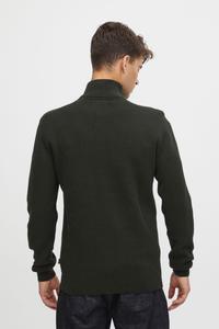 Пуловер CASUAL FRIDAY Troyer CFKarl 0105 milano knit zipper 20504889, серый