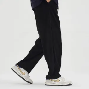 Брюки Casual Unisex SS24 Minfinity, 6001 wide leg черный