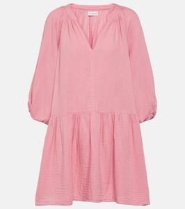 Мини-платье nica из хлопкового газа Velvet, розовый