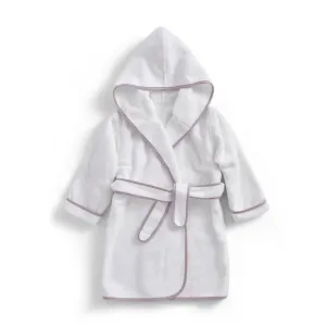 Халат Kinder , 1 шт., особенно уютный Christy, белый/розовый