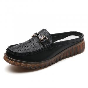 Мюли женские с закрытым носком женские Reivantix, цвет 855 Black Hollow