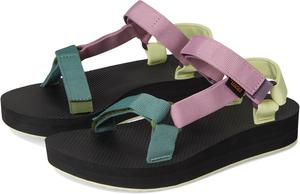 Женские сандалии Teva Midform Universal на танкетке, мультиколор