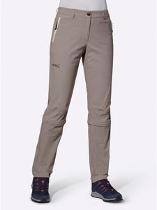 Брюки на молнии серо-коричневого цвета WITT WEIDEN